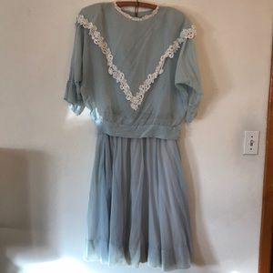 Vintage 2-piece Skirt Set